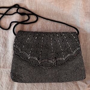 ❤️Black Beaded Crossbody Bag❤️